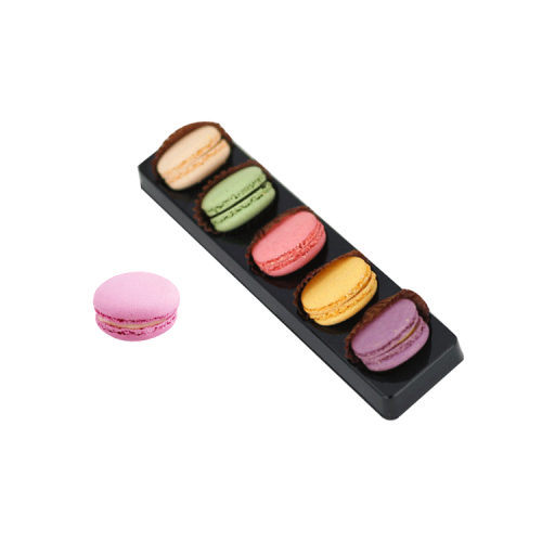 Macaron Blister Pack Box Keks Klares Kunststoffablage