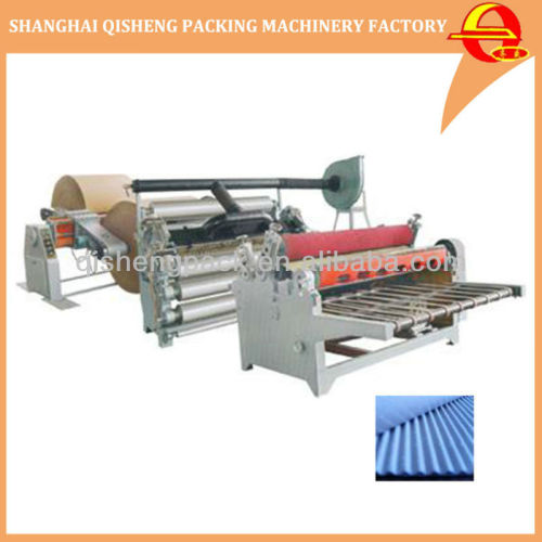 Single facer paper corrugation cardboard carton box machinery