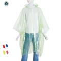 Poncho de lluvia desechable para adultos al por mayor para mujeres