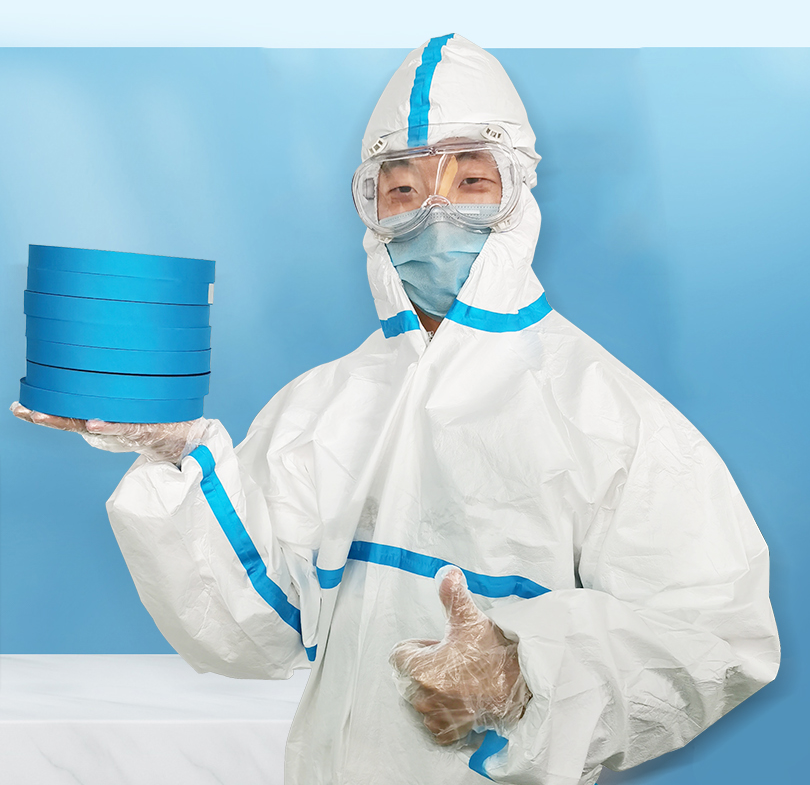 Non-woven protective clothing layering