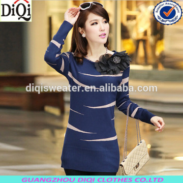 long-sleeved women casual sweater dress