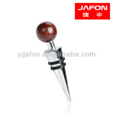 WA404a Wooded Top Wine Stopper