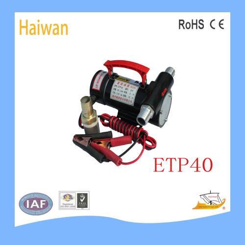 Diesel DC Fuel Oil Transfer Pump Powered by 12V, 24V, with Self Priming