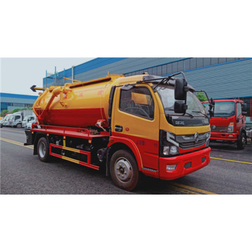 4X2 8500Liter vacuum sewage suction truck