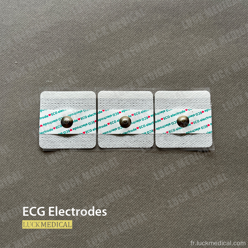 Élimination médicale de l&#39;électrode ECG Test de l&#39;ECG