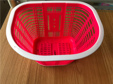 Plastic Woven Hangging Bicycle Basket