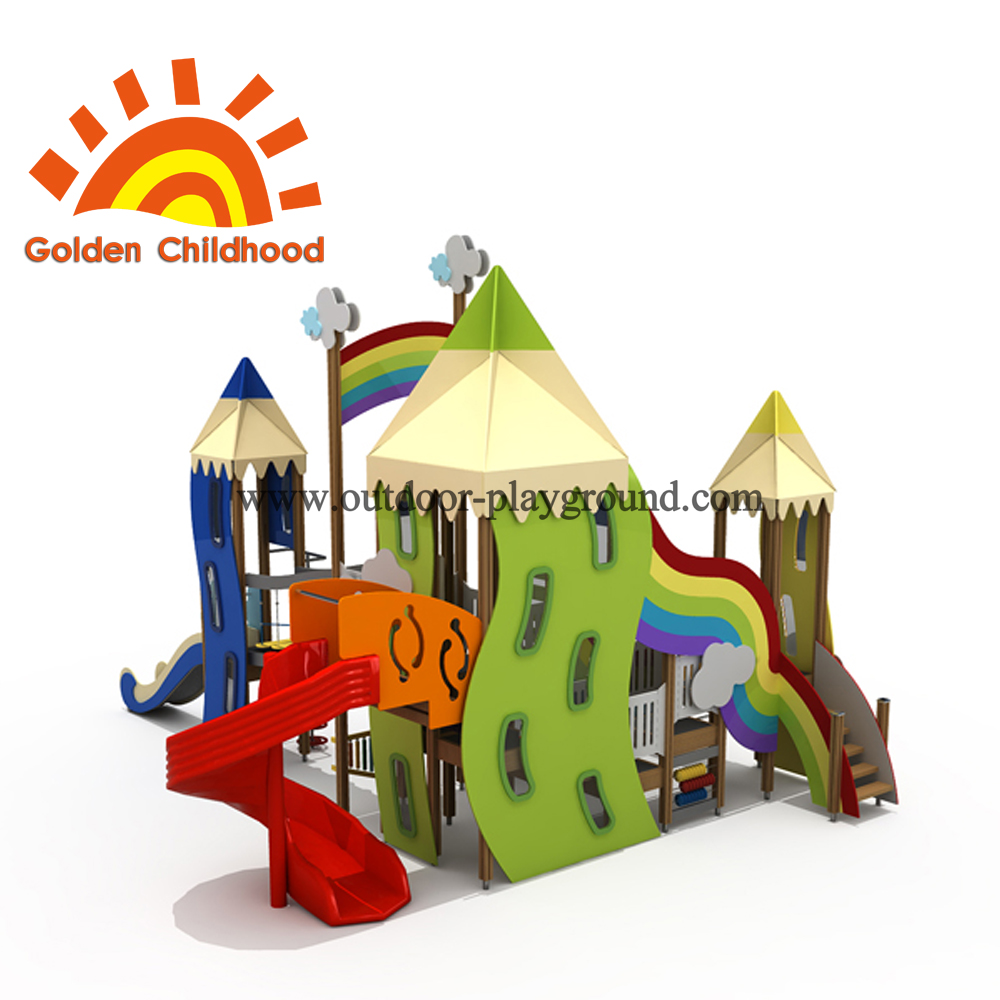 Color Pen Style Outdoor Playground Equipment For Sale