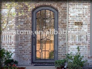 Forged iron door