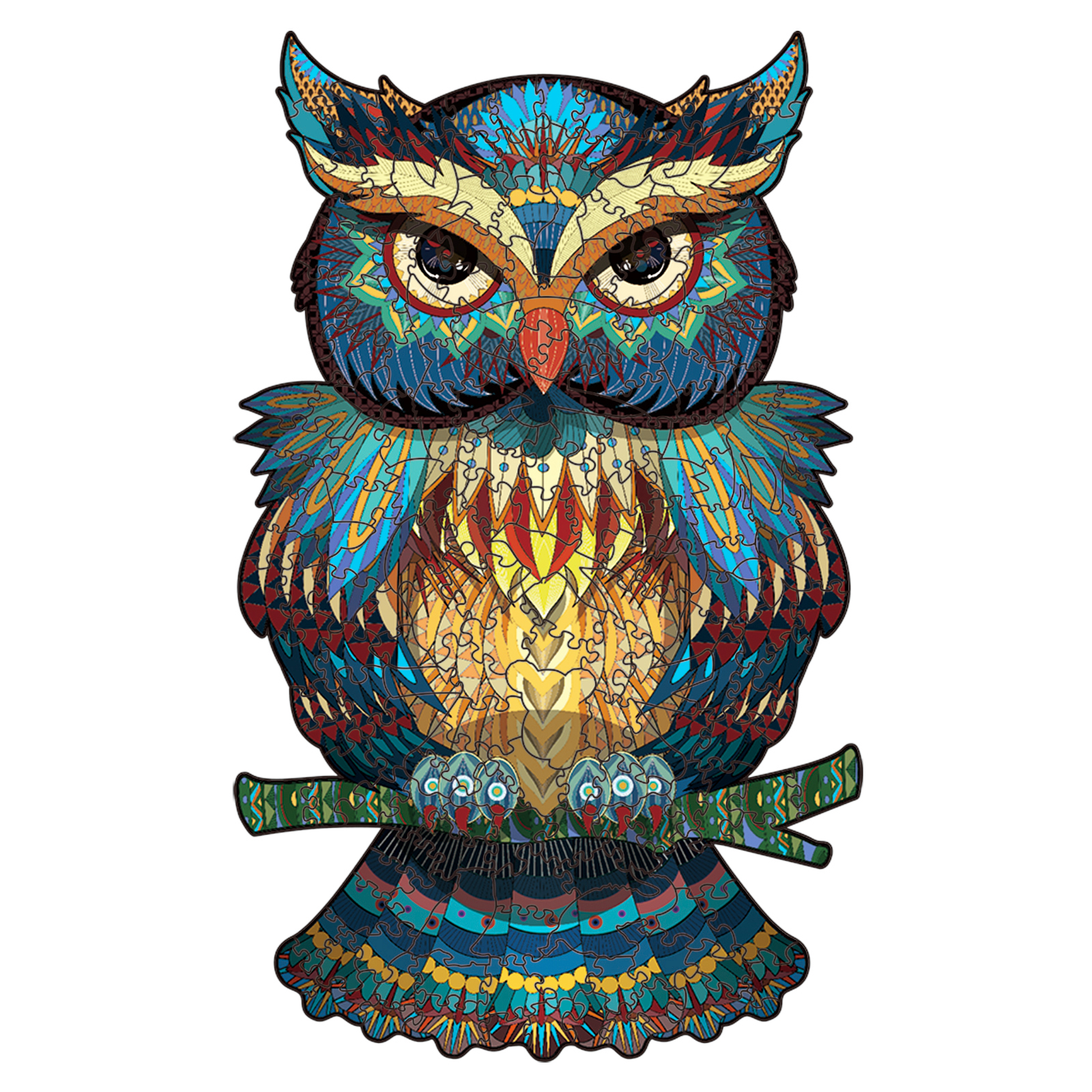 Wooden Puzzle For Adults Children DIY Wooden Puzzles Each Piece Is Animal Shaped The best Christmas Gift Wooden Jigsaw Puzzle