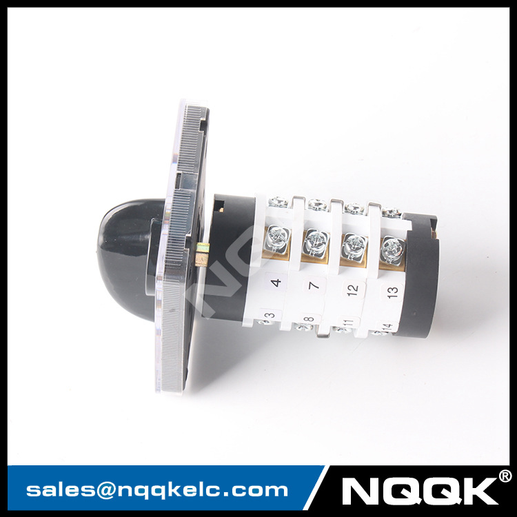 LW31-20 20A 4 position 4P rotary cam switch for electric motors