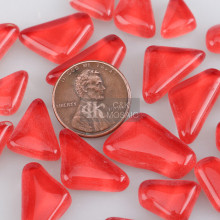 Red Mosaic Tile Piece for Mosaic Craft Supplies