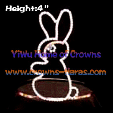 Lovely Pink Rabbit Crowns