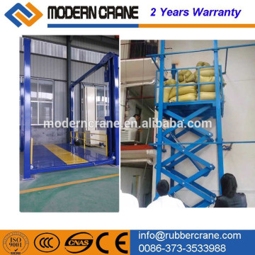 Hydraulic Cargo lift hydraulic lift platform working platform