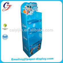 Cardboard 3 Tiers Retail Pallet Sportwears Corrugated Point of Purchase Displays