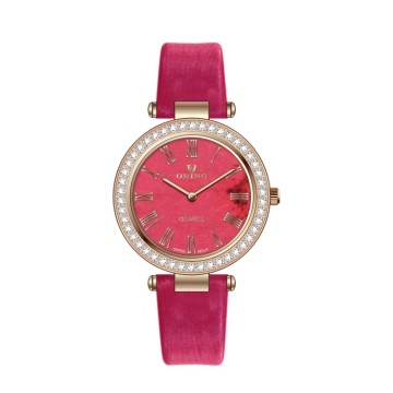 Diamond Vintage Multi Gem Stone Ladies Watch