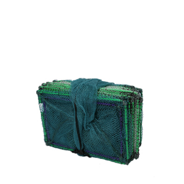 Wholesale Crayfish Fishing Traps: Long PE Mesh Folding Fish Traps for Sale