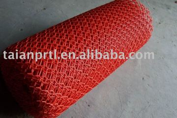 PE bright orange net