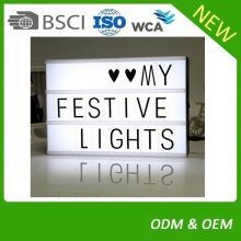 1.2m large lightbox with bulbs