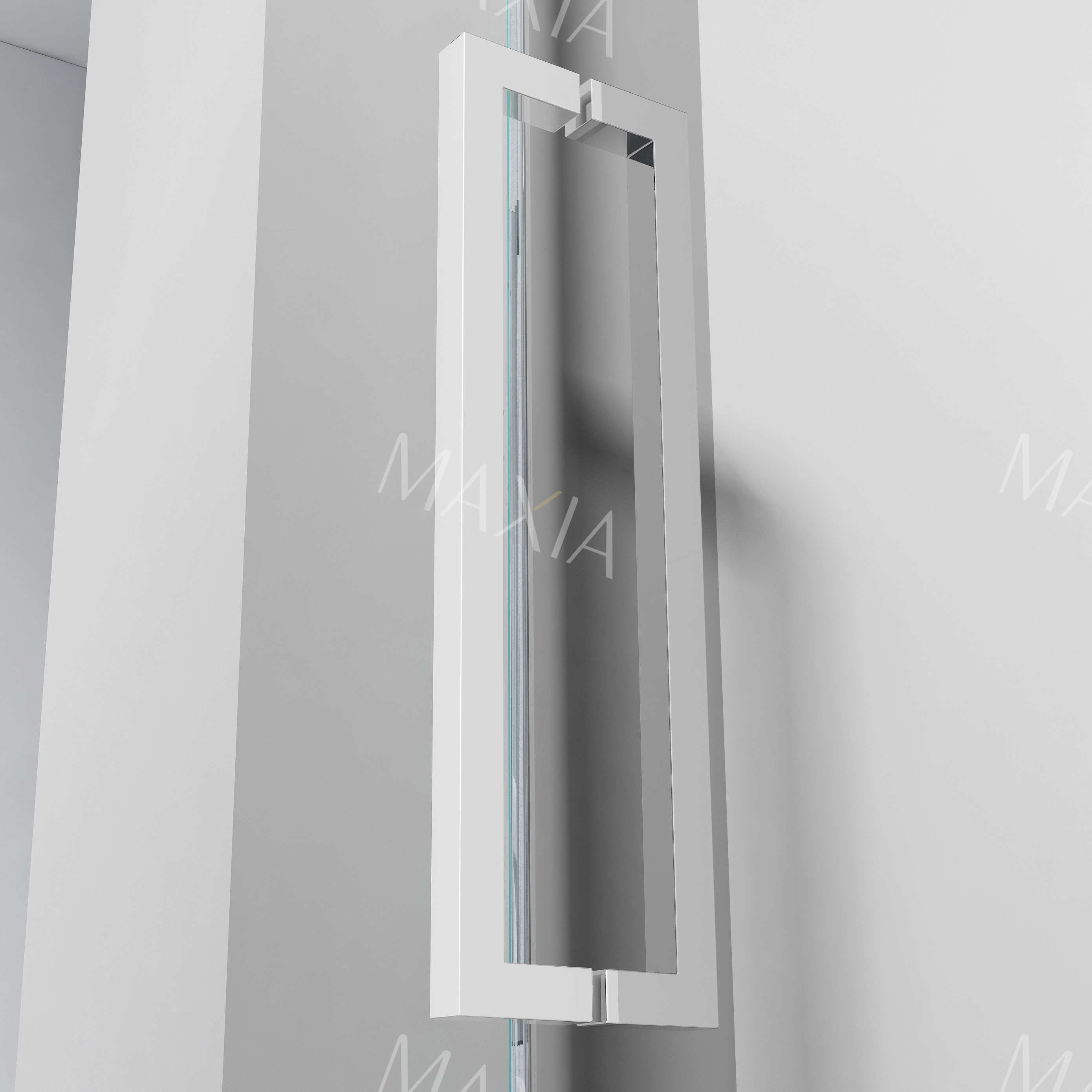 Ванная комната большой шкив с раздвижным душем экран