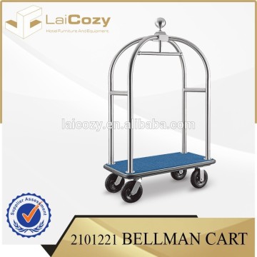 Hot sale hotel luggage trolley,adjustable hand luggage trolley,hand luggage trolley for hotel