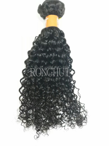 Wholesale african jerry curl human hair weaving
