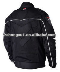 Black protective cool motorcycle racing Jacket JK-08 (Black,Red,Blue)