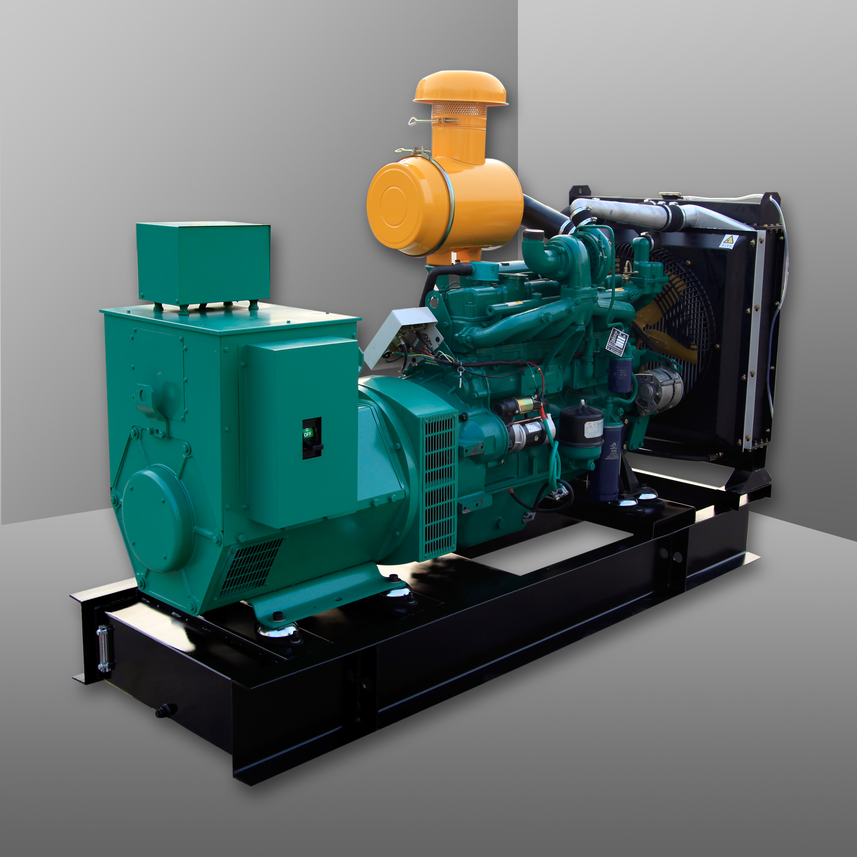 CE&ISO approved 150kw chinese engine generator diesel with ATS