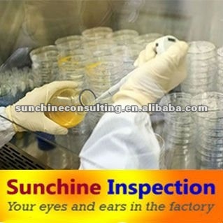 Quality control services: lab testing / inspection services / Factory Audits