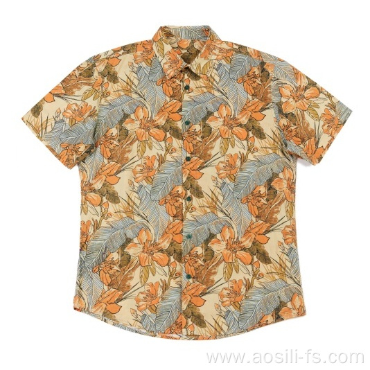 New design Men's Woven Cotton Shirts