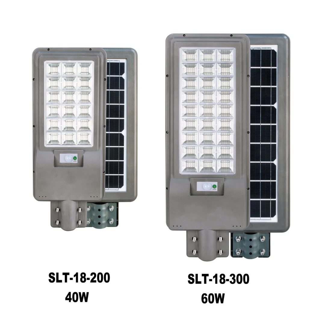 Waterproof IP65 SMD Integrated Motion Sensor 50W 100W 150W 200W Outdoor LED All in One Solar Street Light