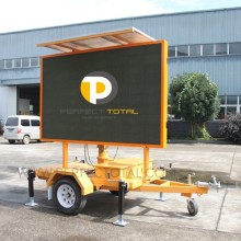 Amber Color Solar System Variable Message Sign