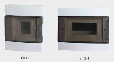 Oem Metal Enclosure Electrical Distribution Box , Indoor / Outdoor Switch Box 24 + 1 Way 100a