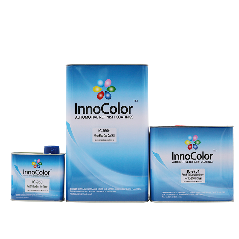 طلاء شفاف بتأثير المرآة من InnoColor IC-9901 لإعادة طلاء السيارة