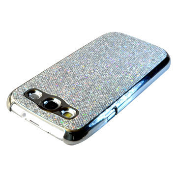 PC Case for Samsung Galaxy S3 i9300 with Shiny Silvers on the Surface, Colorful and Fashionable