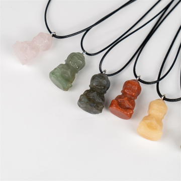 Low Price Hot Sale Crystals Natural Magic Mix Materials Pendant Buddha