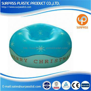 inflatable santa sofa