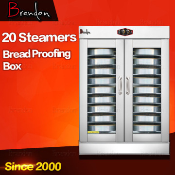 High Quality Convection System Steamer Bread Proofing Box / Dough Proofer / Proofing Cabinet