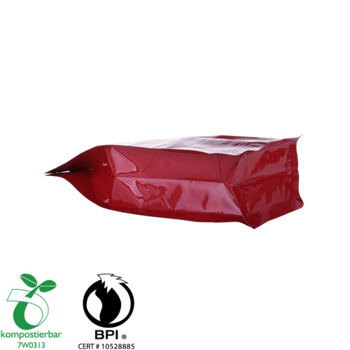 Zipper Square Bottom Eco-Friendly Rice Packaging Factory i Kina