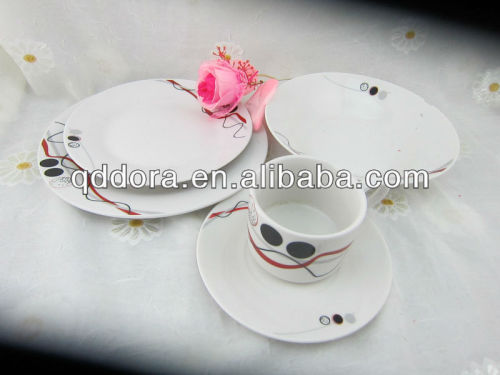 royal white porcelain dinner set