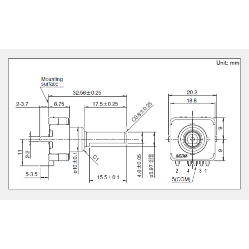 Dòng Ec18a Bộ mã hóa tuyệt đối