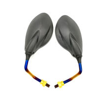 Black Universal Irregular Shape Rearview Mirror for Motorcycle Accessories