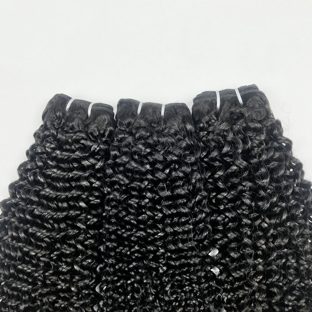 Kinky Curly human Hair Extensions best ratio brazilian hair