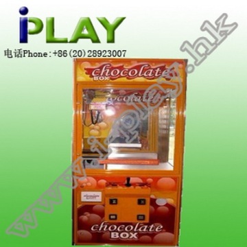 Coin operated Chocolate Crane Game Machine