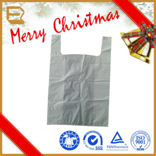 2015 High Quality t shirt packaging bags/plastic vest bag/custom printed plastic t shirt bags
