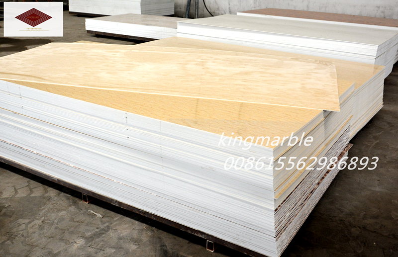 artificial Rigid Pvc marble Sheet