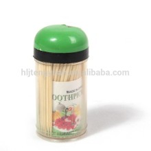 White Natural Birch Wood Toothpick Bottle Packing