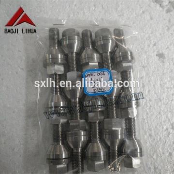 manufactured hot sale hex head titanium bolts