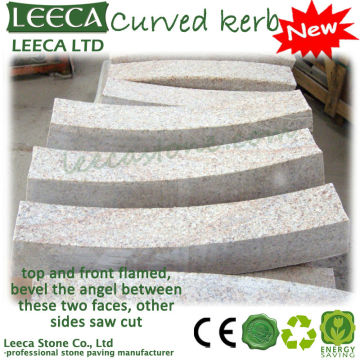 G682 curved bend curb stone