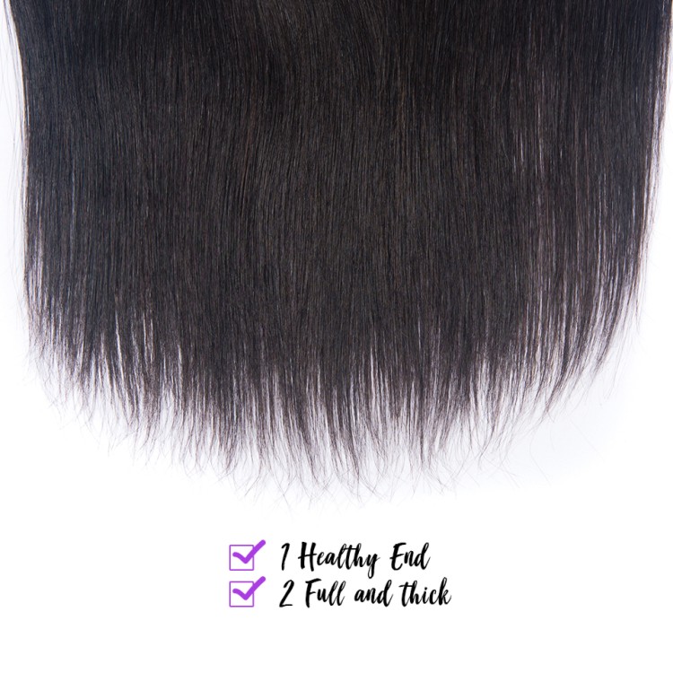 Usexy Free Sample Hair Bundles Silky Straight Human Hair Virgin Indian Hair Bundles With Lace Front Closure