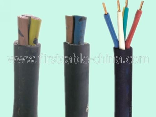 2011 High Quality and Colorful Flexible Rubber Cable